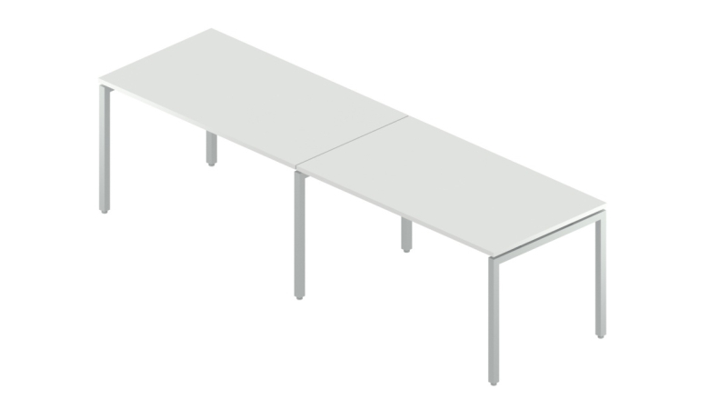 Двойная группа столов на металлокаркасе RM-2(x2)+F-30